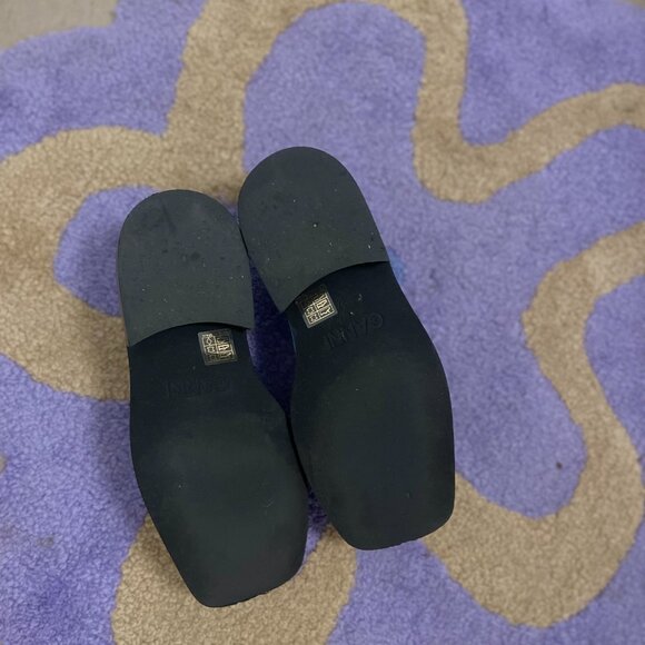 Blue Leather Loafers - Picture 3 of 3